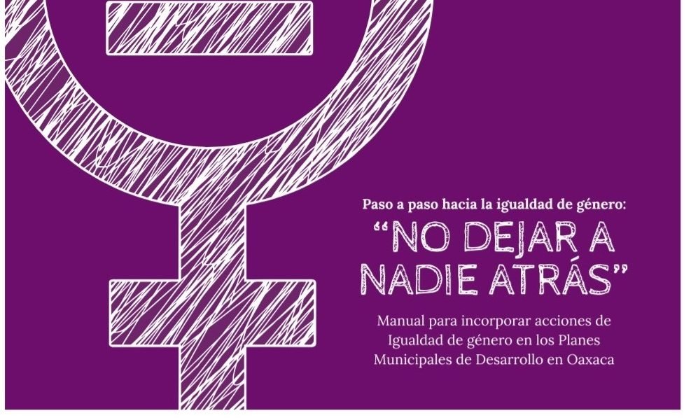Presentarán manual sobre igualdad para planes municipales