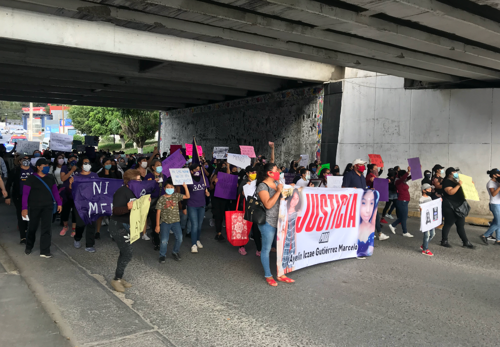 Marcharon miles de mujeres exigiendo justicia para Ayelín Iczae en varios municipios de Guerrero